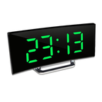 Buet LED-digitalvækkeur med dæmpbart display