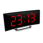 Buet LED-digitalvækkeur med dæmpbart display