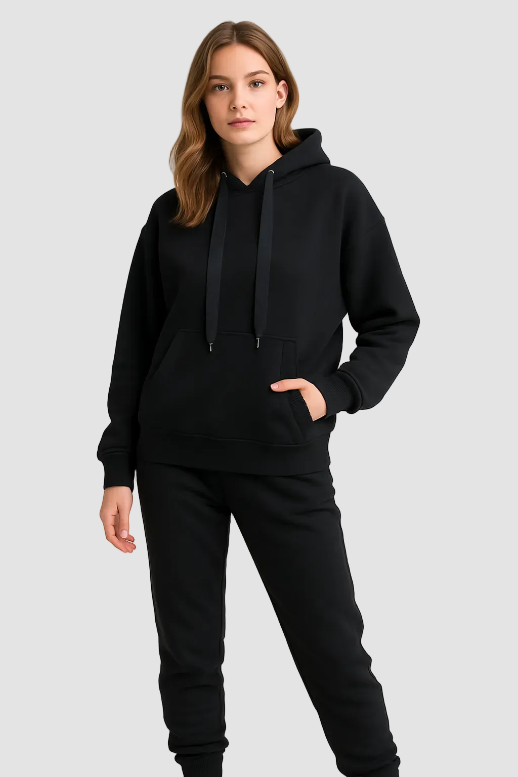Ensemble sweat à capuche et pantalon de jogging pour femme