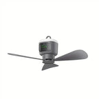 Cordless Rechargeable Ceiling Fan with Integrated Light