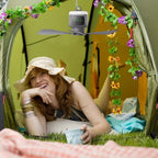 Cordless Rechargeable Ceiling Fan with Integrated Light