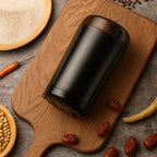 Electric Coffee and Spice Grinder with Push-Button Operation