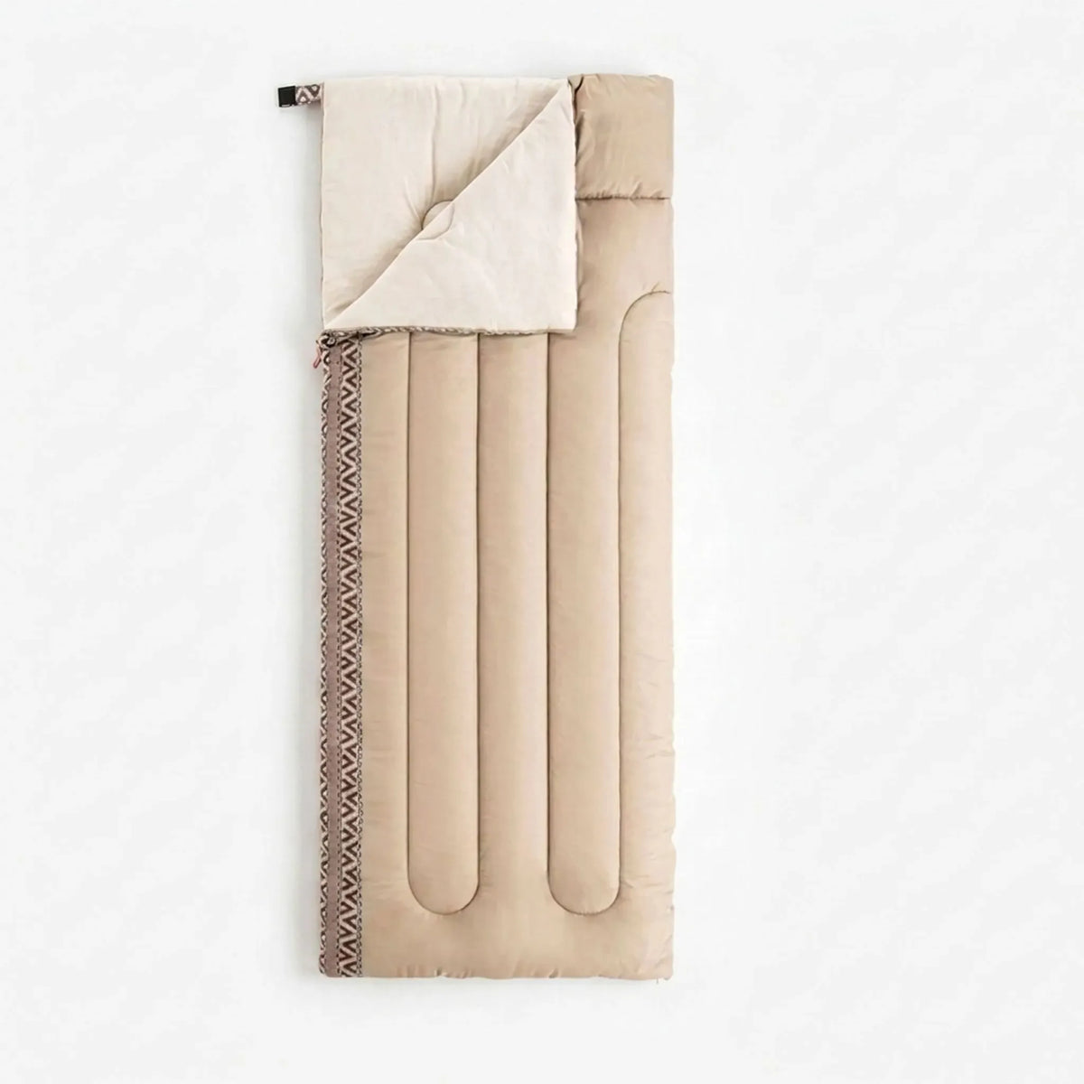 Lightweight Envelope Camping Sleeping Bag with Cotton Lining