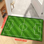 Football Pitch Area Rug