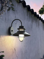 Industrial Outdoor Cage Wall Light
