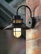 Industrial Outdoor Cage Wall Light