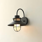 Industrial Outdoor Cage Wall Light