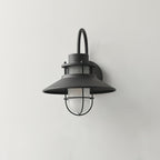 Industrial Outdoor Cage Wall Light