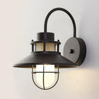 Industrial Outdoor Cage Wall Light