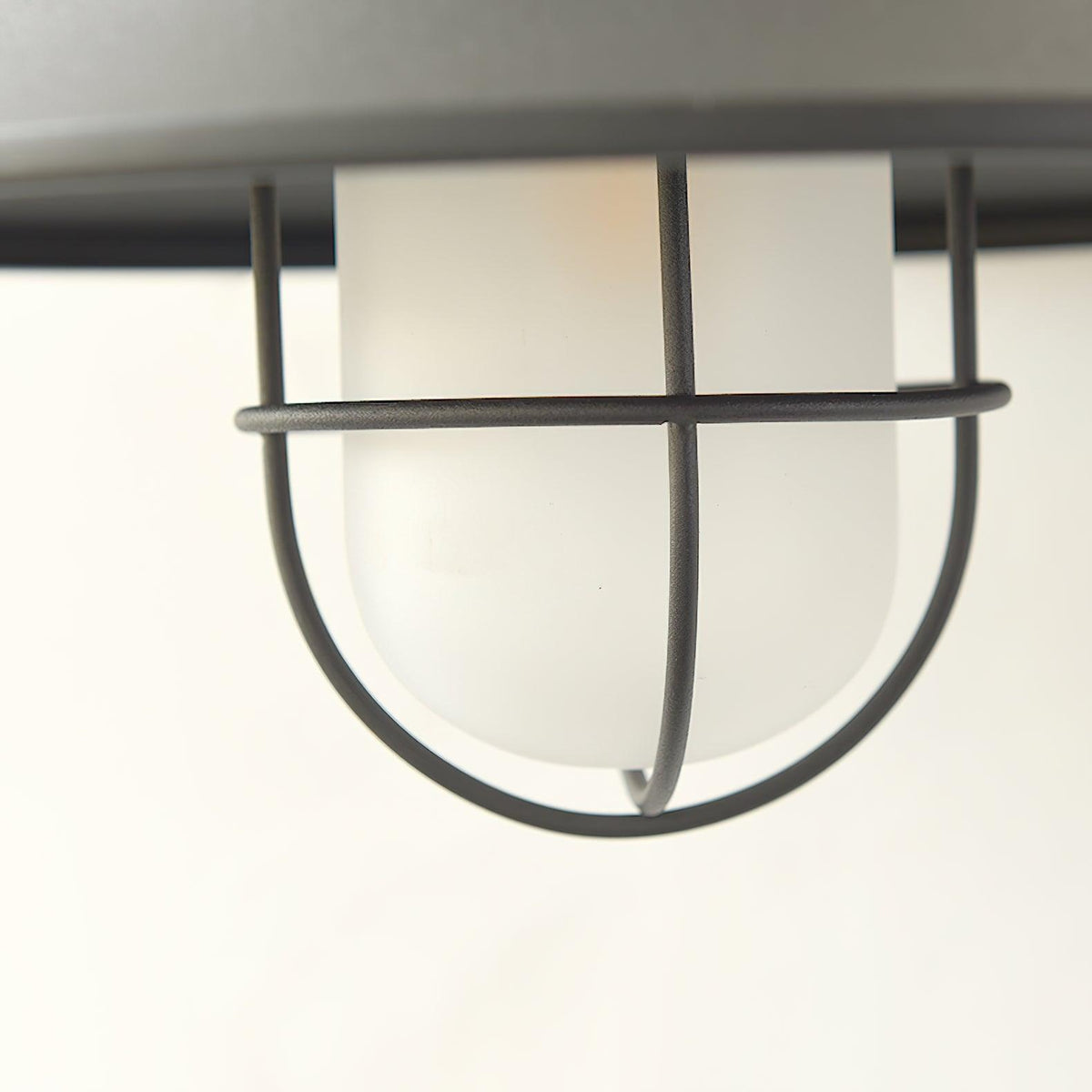 Industrial Outdoor Cage Wall Light