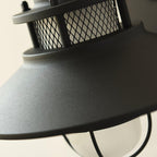 Industrial Outdoor Cage Wall Light