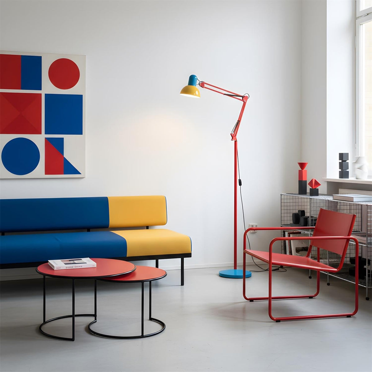 Adjustable Arm Floor Lamp