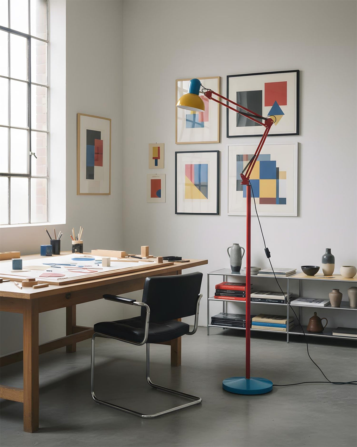 Adjustable Arm Floor Lamp
