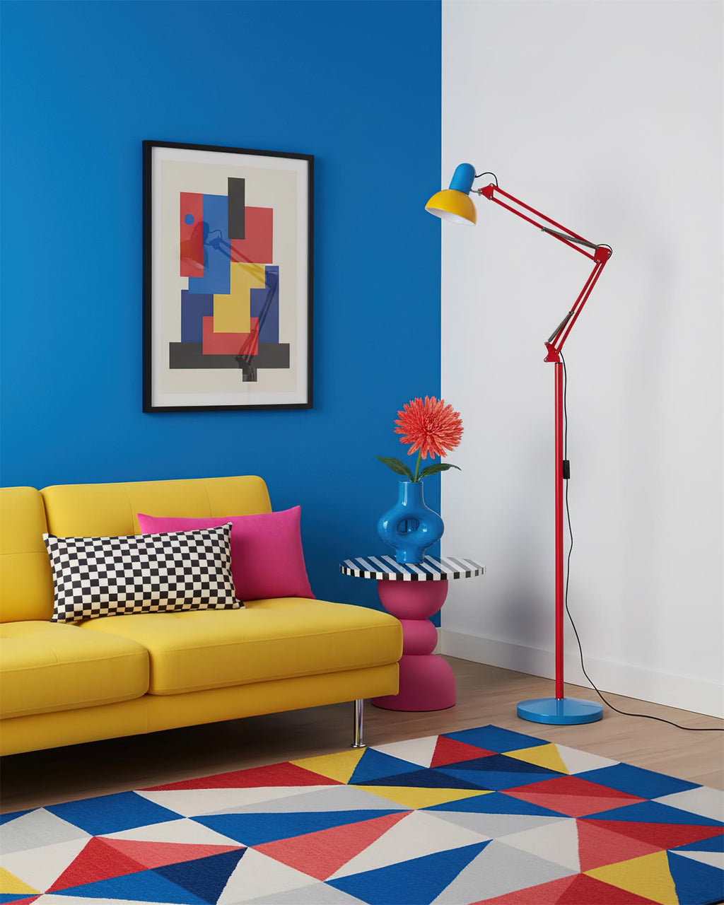 Adjustable Arm Floor Lamp