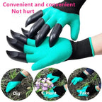 Gants de jardinage avec griffes de creusage