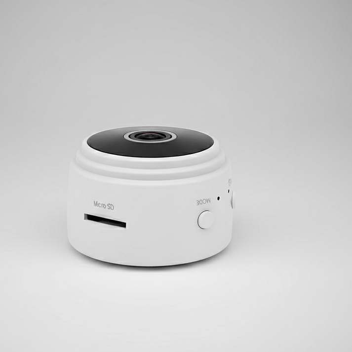 1080p mini-sikkerhedskamera med nattesyn og 150° vidvinkel