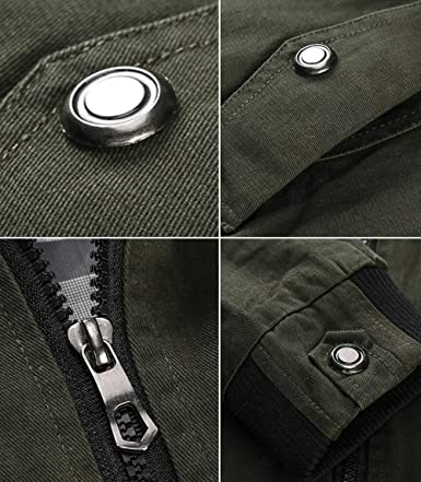 Men’s Stand Collar Field Jacket