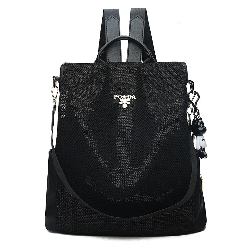 Abstract Print Anti-TheftConvertible Backpack