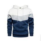 Sweat à capuche à enfiler pour homme, à couleurs contrastées