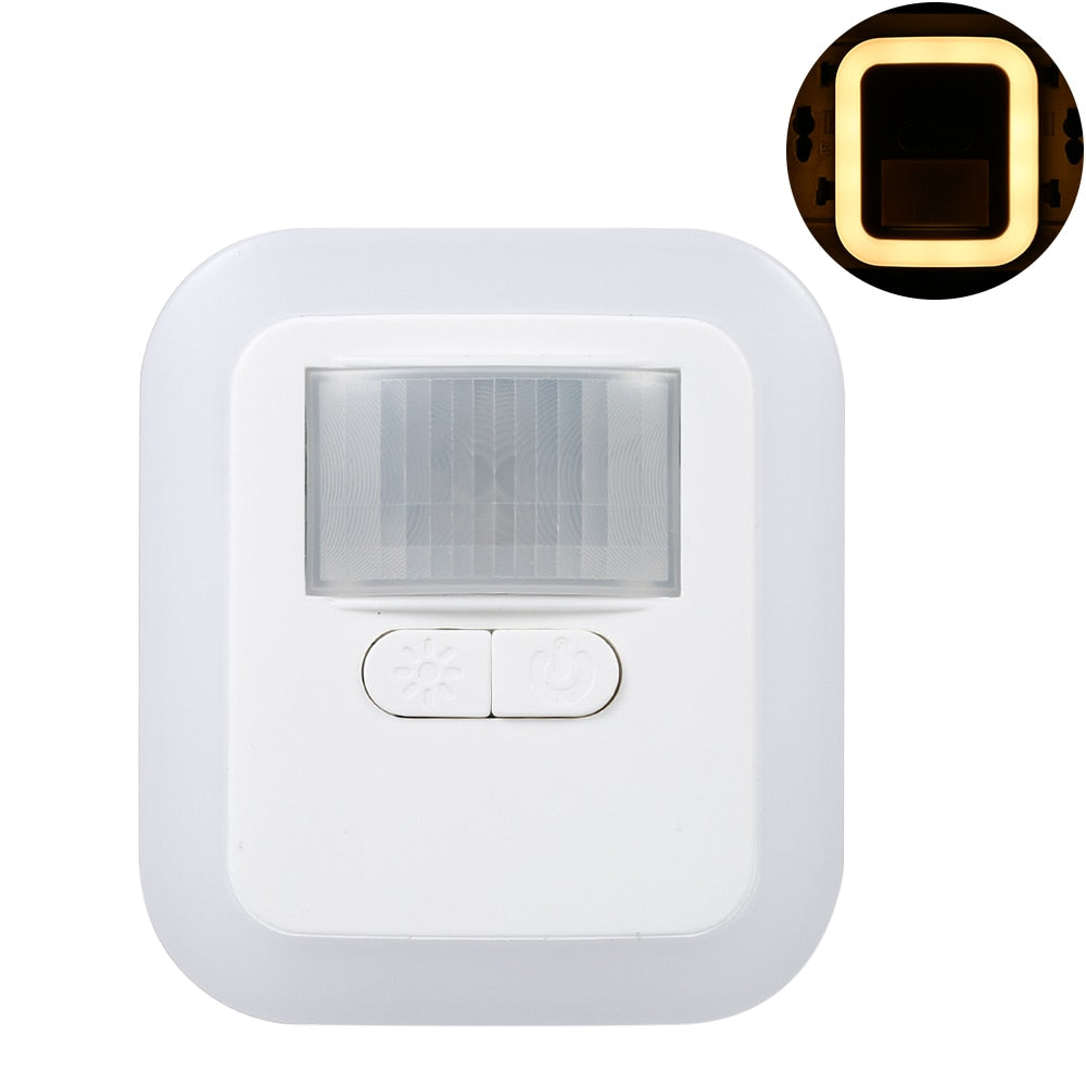 LED-natlampe med bevægelsessensor