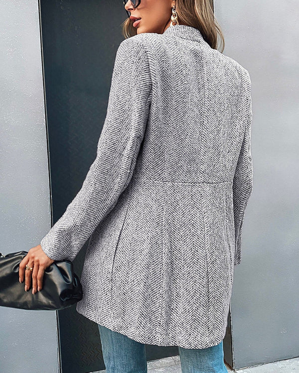 Women’s Open Front Long Coat