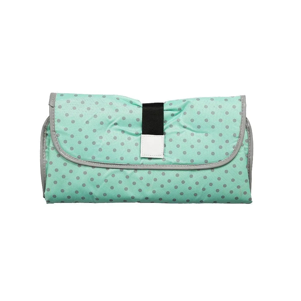 3-in-1 Portable Padded Baby Changing Mat with Fold-Up Sides