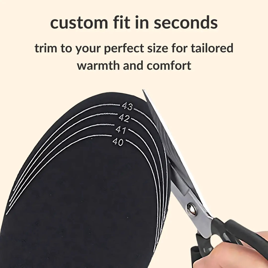 Heated Trim-to-Fit Shoe Insoles