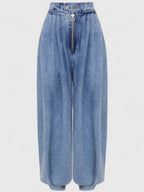 Ballonjeans für Damen mit hoher Taille