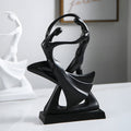 Abstract Dancing Couple Sculpture