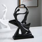 Abstract Dancing Couple Sculpture