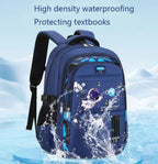 Children's Astronaut Space Waterproof School Backpack