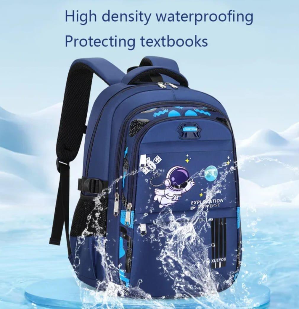 Children's Astronaut Space Waterproof School Backpack