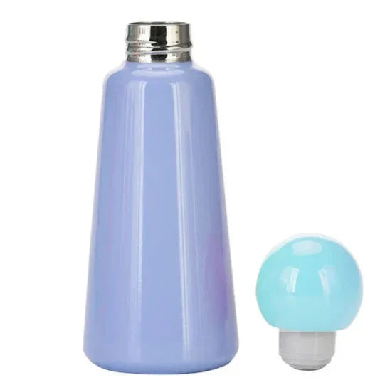 Insulated Reusable Water Bottle with Rounded Lid