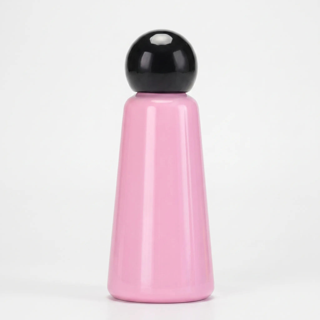 Insulated Reusable Water Bottle with Rounded Lid