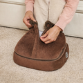 Electric Foot Massager with Plush Cover