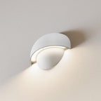 Luz LED moderna de pared de 360° para interiores y exteriores