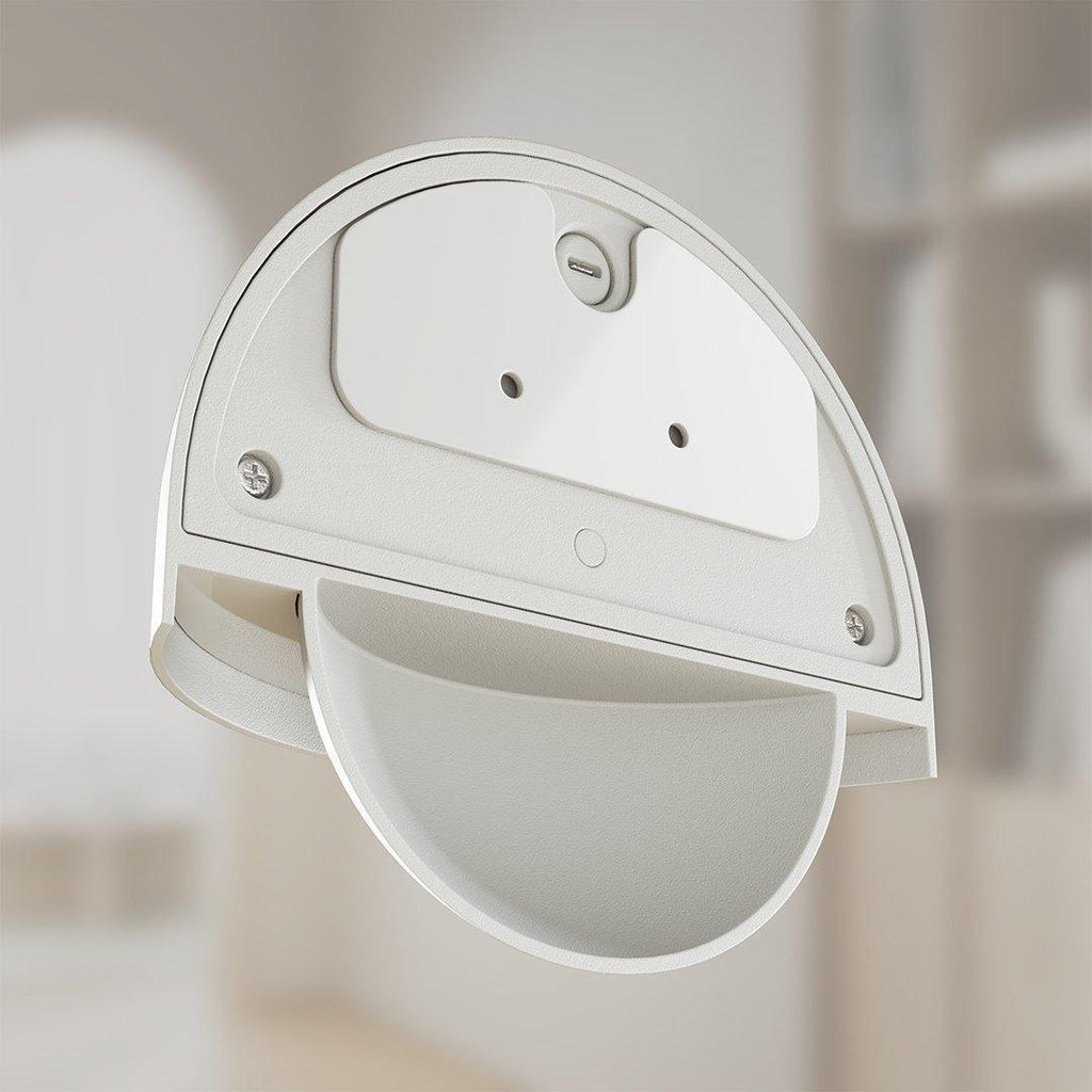 Luz LED moderna de pared de 360° para interiores y exteriores
