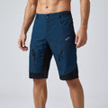 Pantalones cortos deportivos para hombre con bolsillos con cremallera para senderismo y actividades al aire libre