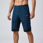 Pantalones cortos deportivos para hombre con bolsillos con cremallera para senderismo y actividades al aire libre