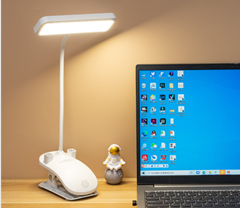 Flexible LED Desk Lamp with Clip Base