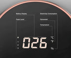 Digitalt rundt termometer og hygrometer