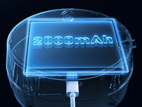 Digitalt rundt termometer og hygrometer