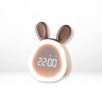 Digitaler LED-Wecker mit Häschenmotiv für Kinder
