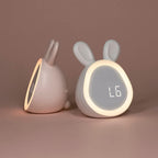 Digitaler LED-Wecker mit Häschenmotiv für Kinder