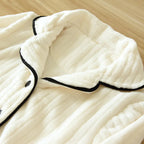 Ensemble de pyjama en flanelle côtelée