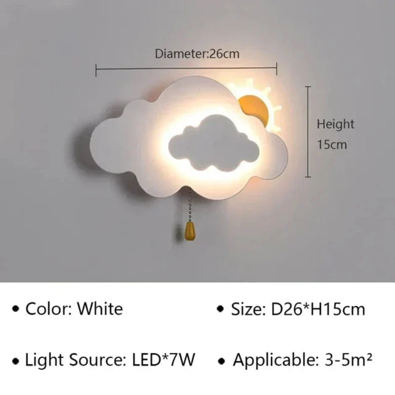 Hot Air Balloon LED Children's Wall Light