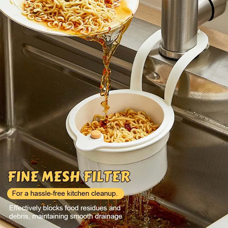 Sink Draining and Strainer Basket Set