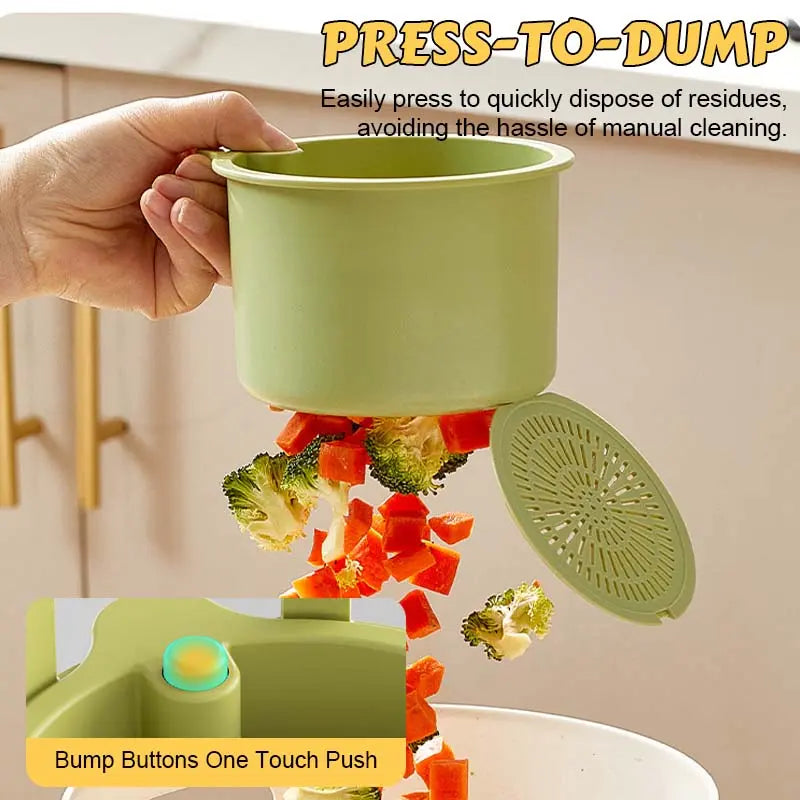 Sink Draining and Strainer Basket Set