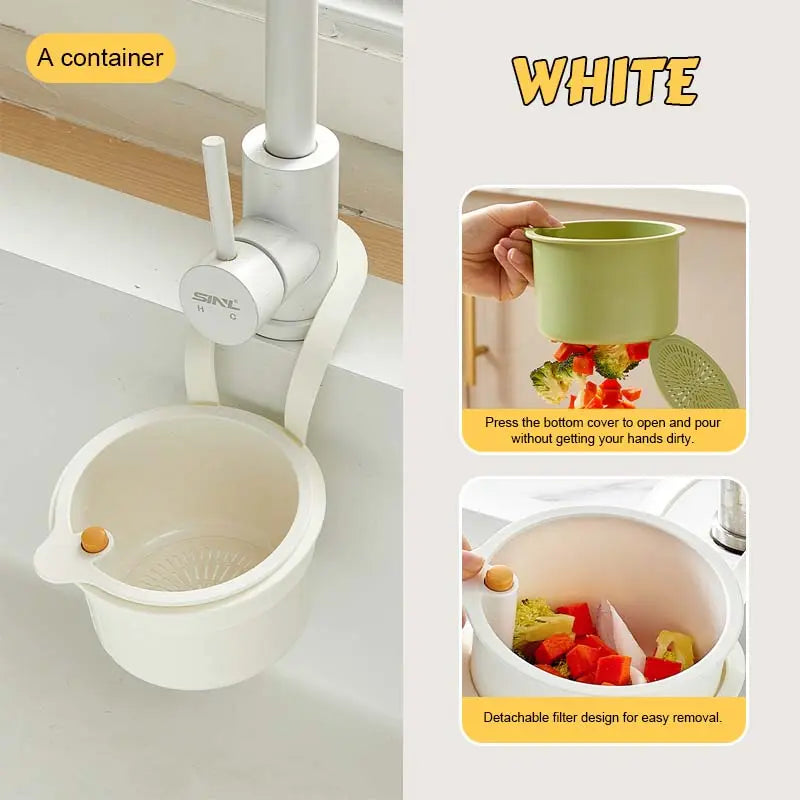 Sink Draining and Strainer Basket Set
