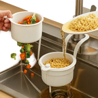Sink Draining and Strainer Basket Set